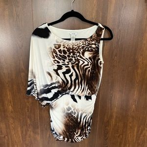 Cache Animal Print Dress